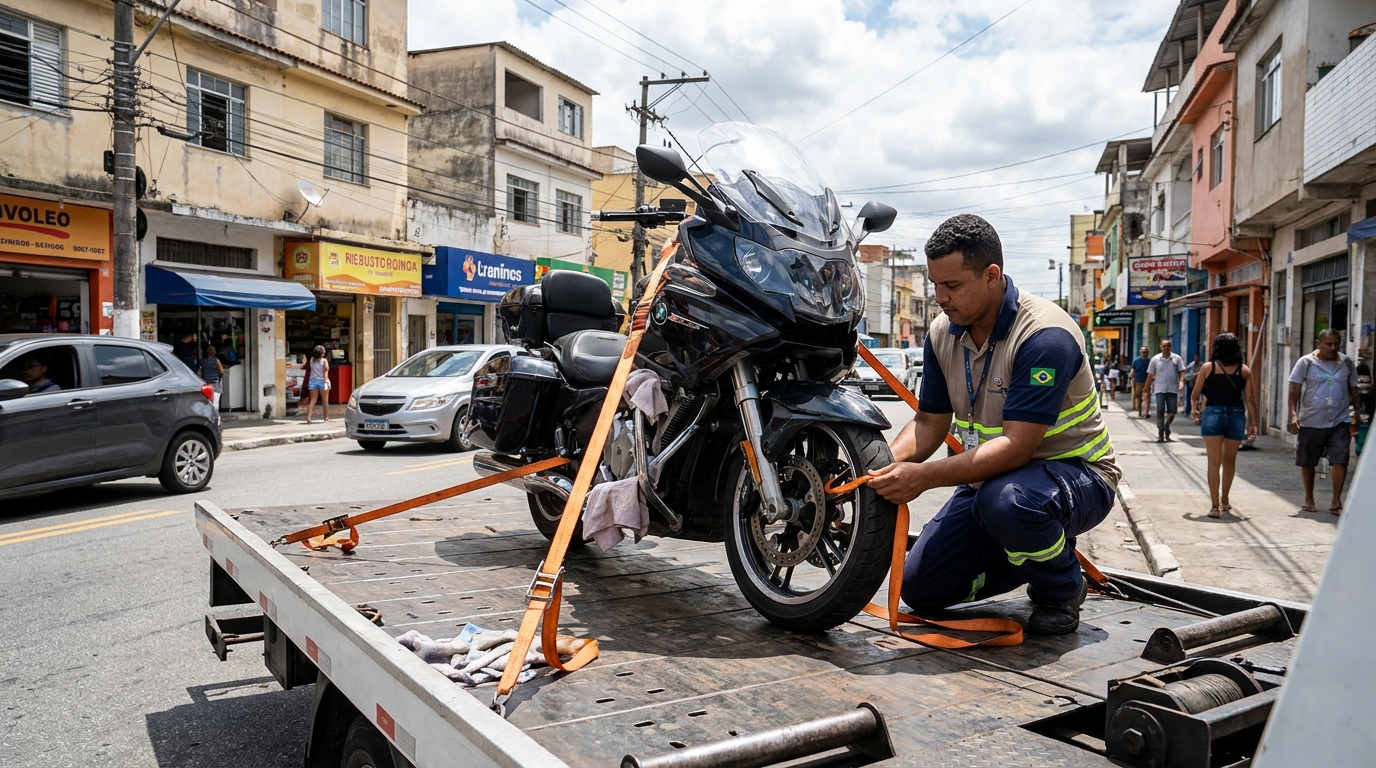 Remoção de Moto em Pane em Joinville‑SC